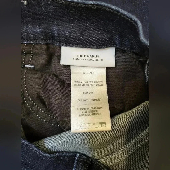 Joe’s Jeans The Charlie High-Rise Skinny Ankle Jeans in Sundown(29) - Picture 10 of 12